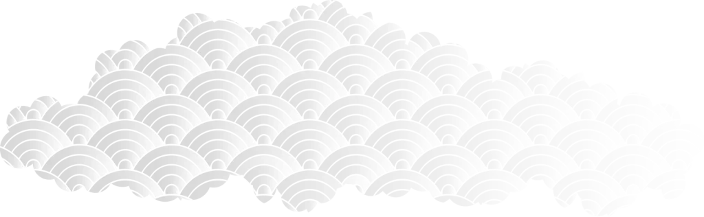 葛飾坂東三十四観音霊場にインスパイアされた黒と白の柄で、伝統的なモチーフとモダンなシンプルさが融合している。.